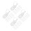120Pcs Lightweight Reusable Small Bottles with Fine Tip for Paint 9