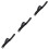 3 Pcs Black Miss Watch 3
