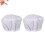 4Pcs White Cotton Nurse Doctor Caps Practical Working Workshop Hats 6