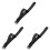 3 Pcs Black Miss Watch 2