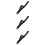 3 Pcs Black Miss Watch 5