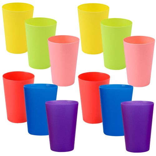24Pcs Bright Stacking Cups for Kids Early Learning and Coordination 1