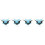 4Pcs Three-Layer Sky-Blue Suspending Hamster Bed Comfortable Hammock 3
