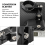 3Sets Bike Chain Guide Black Hollow Design Chain Clamp Protector 5