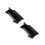2Pcs Black Minimalist Plastic Organizer Rack for Home Use Sundries 8