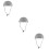 3Pcs Bump Cap Insert Liner For Safety Hat And Baseball Cap With Strap 9