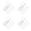 120Pcs Lightweight Reusable Small Bottles with Fine Tip for Paint 7