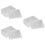 18Pcs Large Capacity White Cd Storage Case Convenient for Home Use 7