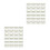 400Pcs Simple Style White Envelopes for Budget and Coin Storage 9