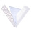 3Ensembles Règle Maillage Strass DIY Blanche Compacte 8
