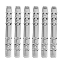 24St Duurzame Zilveren Binder Clips Voor Notitieboeken En Kantoor