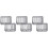 6 Pcs Mini Cage Model DIY Craft Decor for Small Doll 6