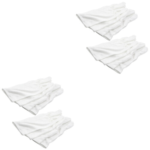 16Pcs Durable White Cloth Gloves for from Gloves 2
