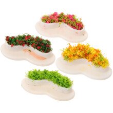 12St Miniatuur Tuinbank Van Plastic Multi Voor Mini