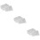 18Pcs Large Capacity White Cd Storage Case Convenient for Home Use 9