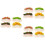 12St Miniatuur Tuinbank Van Plastic Multi Voor Mini 8