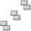 6 Pcs Mini Cage Model DIY Craft Decor for Small Doll 7