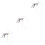 3pcs Airbrush Paint Sprayer Undercoating Dedicated Spray Gun 5