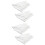 16Pcs Durable White Cloth Gloves for from Gloves 5