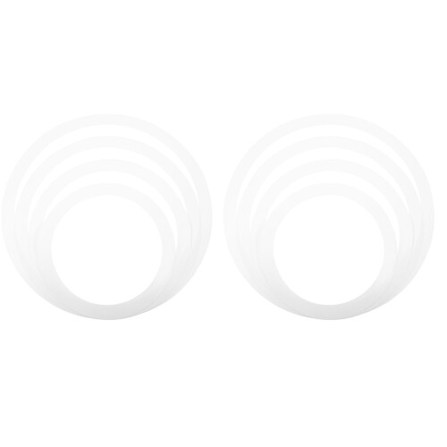 8St Wit Drum Mute Flexibele Drum Kit Demper Accessoires 1