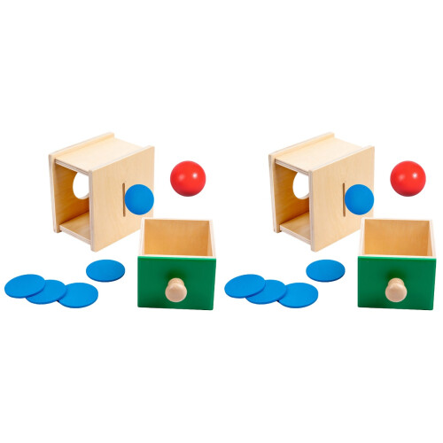 2Sets Sensorisch Speelgoed Box Voor Baby's Fijne Bewegingen 1