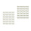 400Pcs Simple Style White Envelopes for Budget and Coin Storage 8