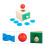 2Sets Sensorisch Speelgoed Box Voor Baby's Fijne Bewegingen 9