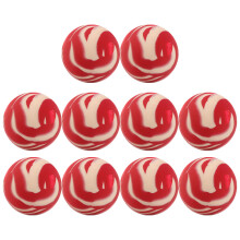 40St Duurzame Rood Plastic Bouncing Balls Kinderspeelgoed