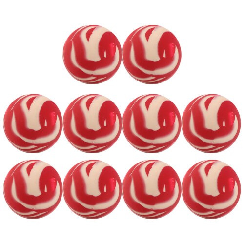 40St Duurzame Rood Plastic Bouncing Balls Kinderspeelgoed