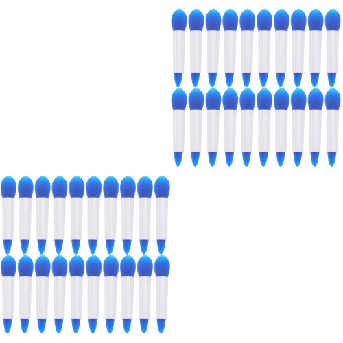 2Sets Silicone Lipmaskerbürste Makeup Tools Voor Lipstick En Lipgloss 2