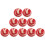 40St Duurzame Rood Plastic Bouncing Balls Kinderspeelgoed 10