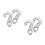 4St Aluminium Alloy Achterderailleur Hanger Tail Hook 8