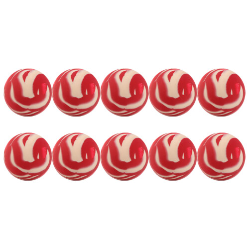 40St Duurzame Rood Plastic Bouncing Balls Kinderspeelgoed 1