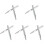 10St Compacte Positionering Center Punch Set Van Rvs Staal 2