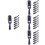 4Sets Blauwe Golf Tee Houder PU Leer Golfaccessoires Organizer 8