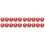 40St Duurzame Rood Plastic Bouncing Balls Kinderspeelgoed 3