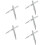 10St Compacte Positionering Center Punch Set Van Rvs Staal 10