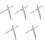 10St Compacte Positionering Center Punch Set Van Rvs Staal 3