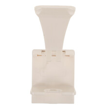 5Pcs Multifunctional White Plastic Spray Bottle Holder Wall Organizer