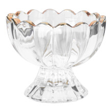 2Pièces Coupes À Dessert En Verre Fines Pour Glace Et Boissons Variées