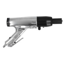 Pneumatic Needle Scaler with Noise Reduction Exhaust for Automotive Maintenance, HeavyDuty Alloy Steel
