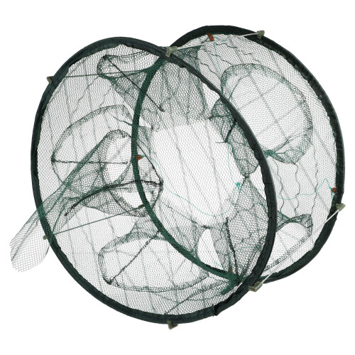 2St Visval Net Multi-Functioneel Inklapbaar Nylon Voor Kreeften 2