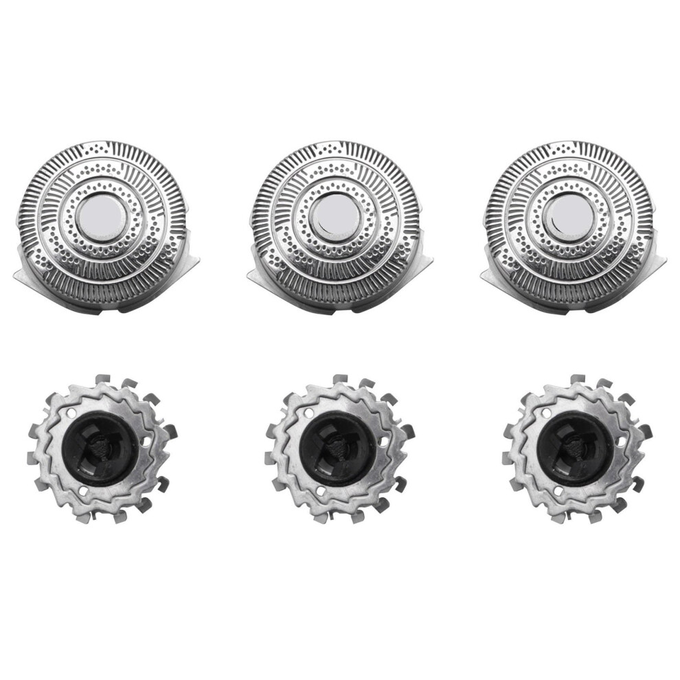 Shaver Replacement Heads HQ9 Blade Refills Compatible with Philips Shaver for HQ9100 HQ9170 Close Comfortable Shave 6PCS