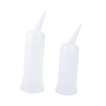 5pcs Plastic Applicator Bottles with EasyRead Measurement Scale for Hair Dye and Precise Flow Control