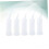 5pcs Plastic Applicator Bottles with EasyRead Measurement Scale for Hair Dye and Precise Flow Control 5