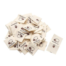 (As show, Type 7) 50PCS DIY Sheep Scissors Woven Knitted Supplies Handmade With Love Cloth Garment Labels Clothing Tags Sewing Accessories