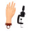 Nail Practice Hand with Interchangeable Tips, Realistic Manicure Training Model for Beginners 1