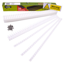 Fence Wall Spikes Garden Security 80pcs 40m, Clear