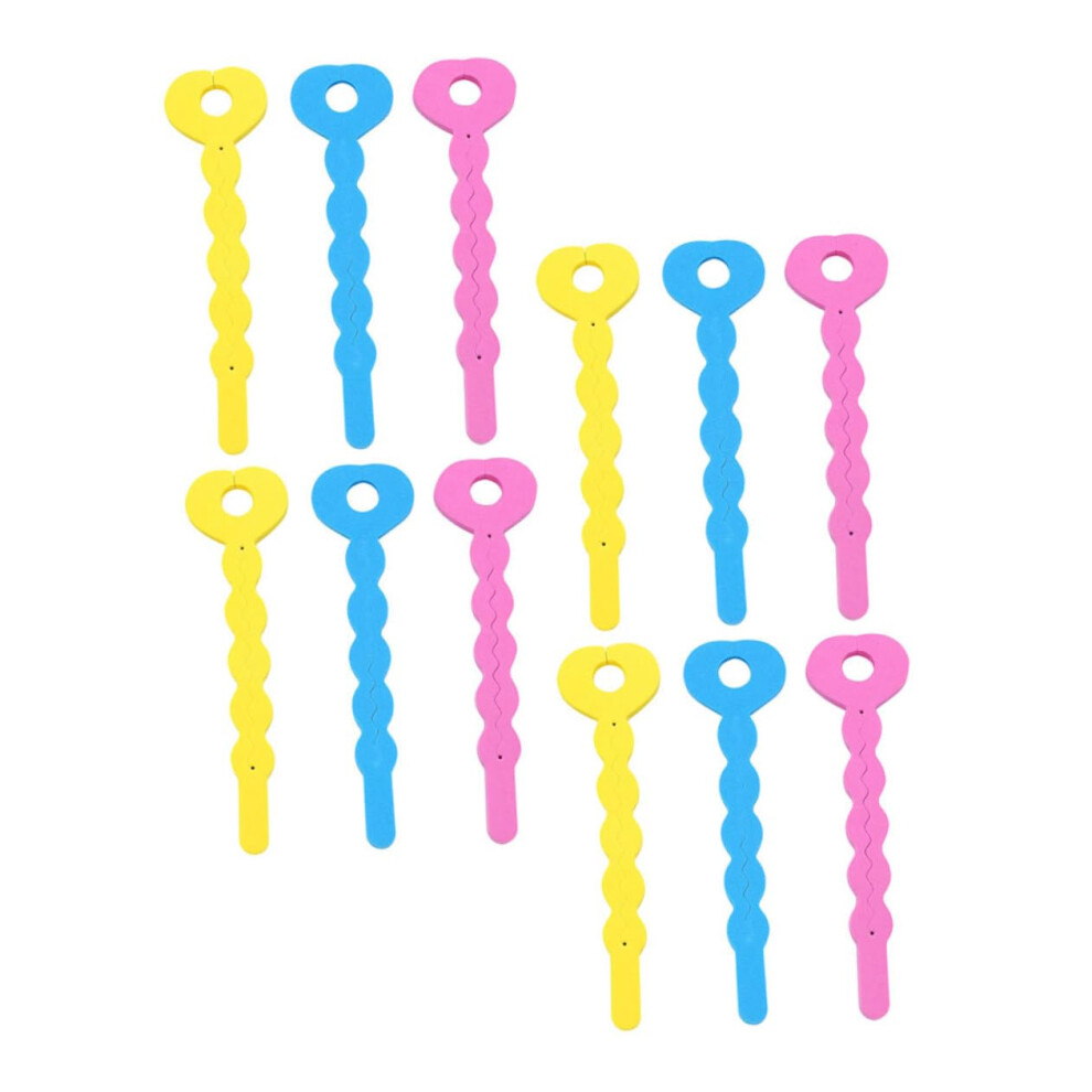 24pcs Heatless Curlers Soft Sponge Hair Rollers Set for Easy Overnight Styling and Effortless Curls