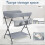 Foldable Changing Table Clothes Storage Station 5